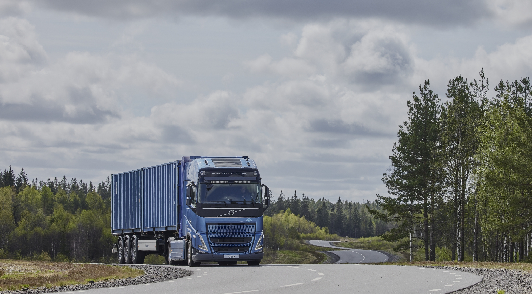 En 2025, Volvo Trucks testera des camions à pile à combustible
